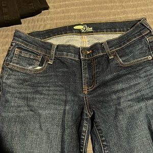 Old navy jeans. Size 6 short.